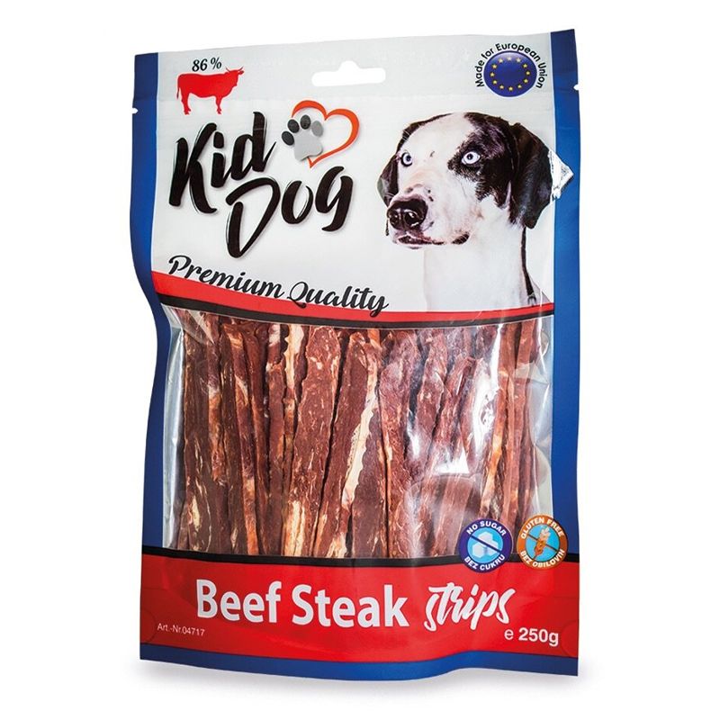 Kid Dog Goveđi odrezak u trakama 250 g