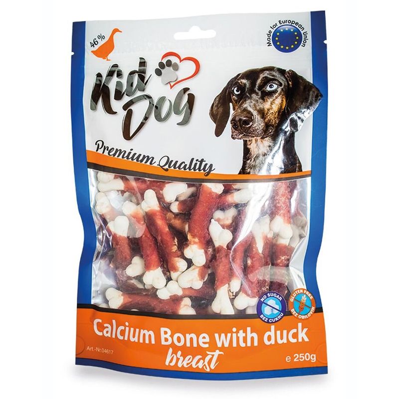 Kid Dog Pileće grudi na kalcijskoj kosti 250 g