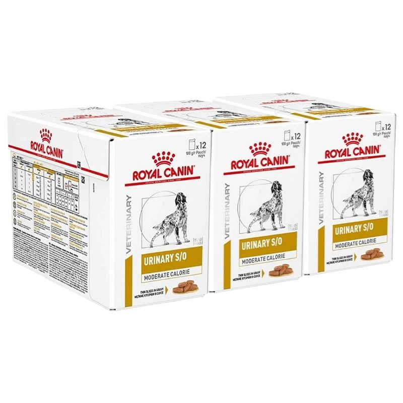 Royal Canin VHN Dog Urinary S/O Pouch in Gravy 36 x 100 g