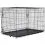 Sklopiva kavez za pse, 2 vrata, XXL - 121 x 74 x 82 cm