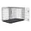 Sklopiva kavez za pse, 2 vrata, XXL - 121 x 74 x 82 cm