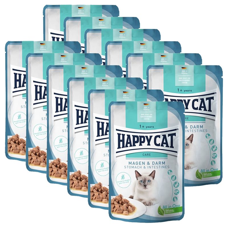 Kapsica Happy Cat Care Želudac & Crijeva 12 x 85 g
