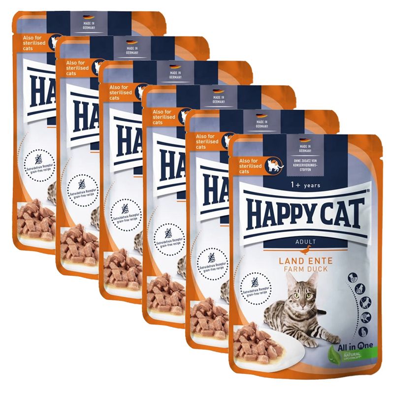 Kapsica Happy Cat Culinary Land Patka 6 x 85 g