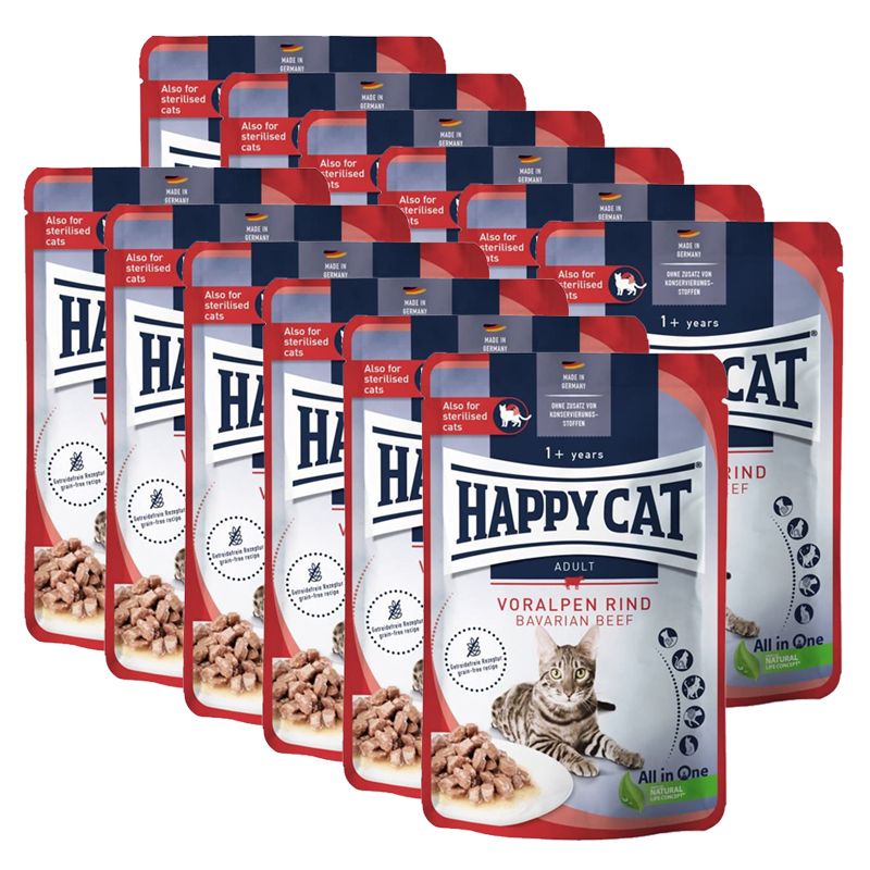 Kapsica Happy Cat Culinary Voralpen Govedina 12 x 85 g