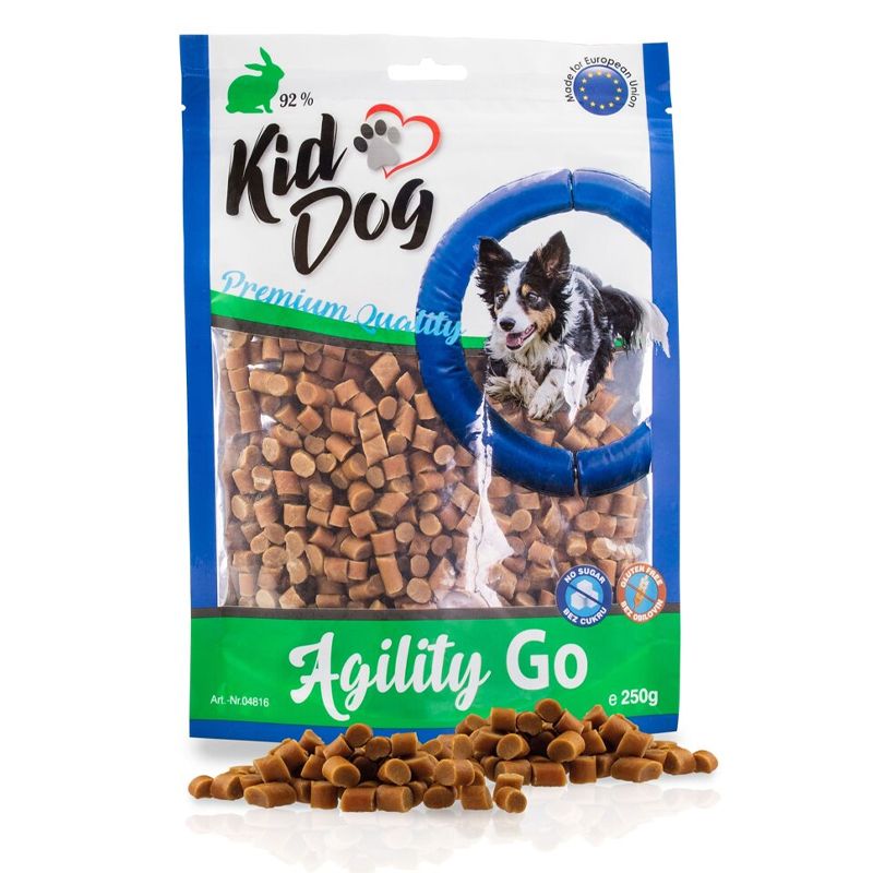 Kid Dog Agility Go mini komadi s zecem 250 g