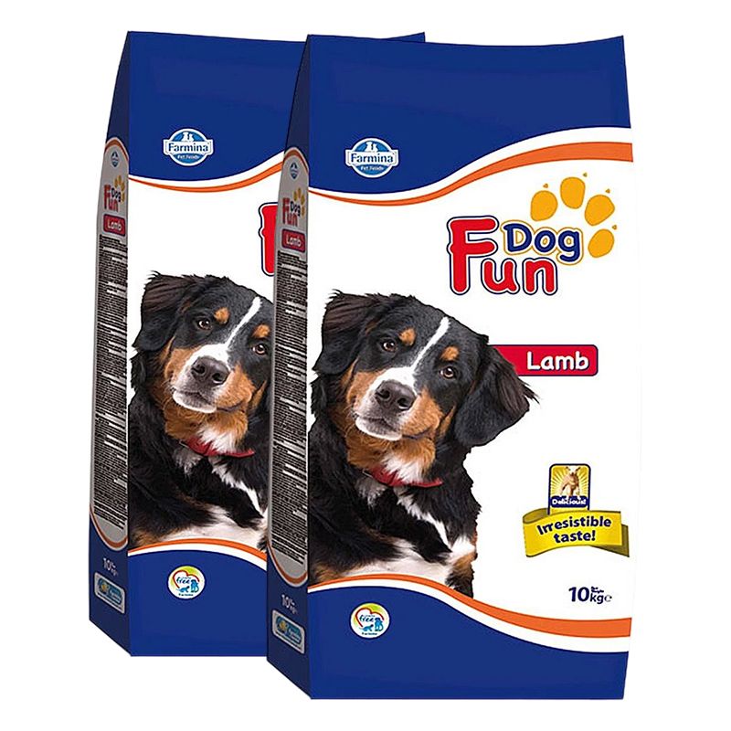 Farmina MO E FUN DOG janjetina 2 x 10 kg