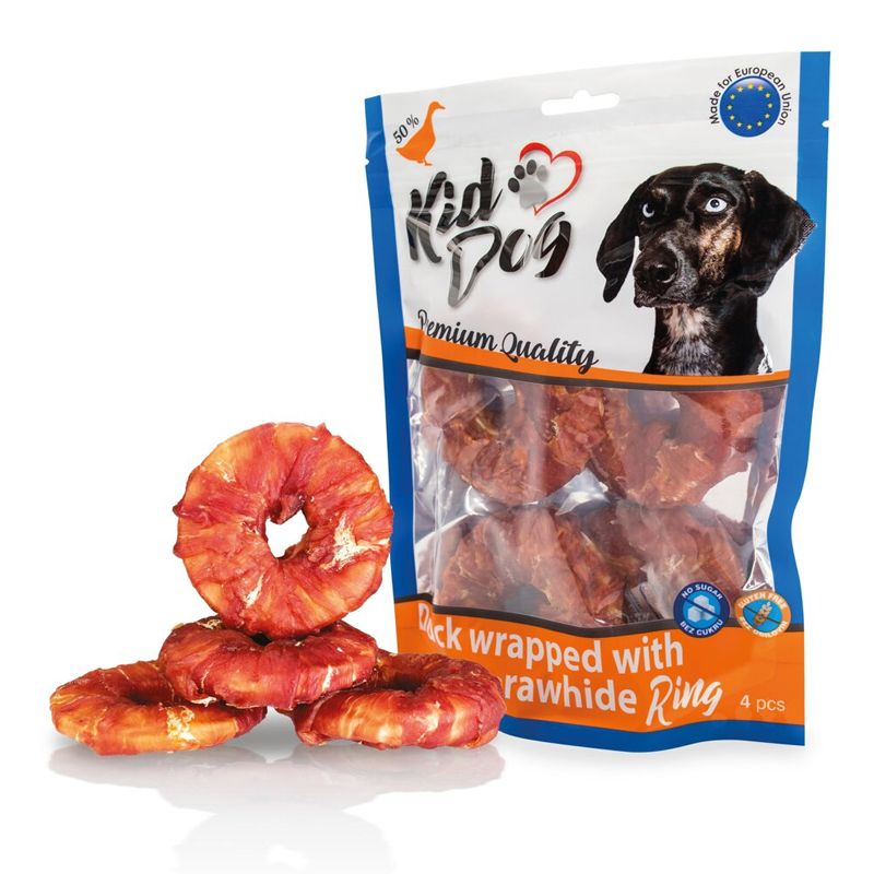 Kid Dog Pileće meso na bizonskom prstenu 4 kom