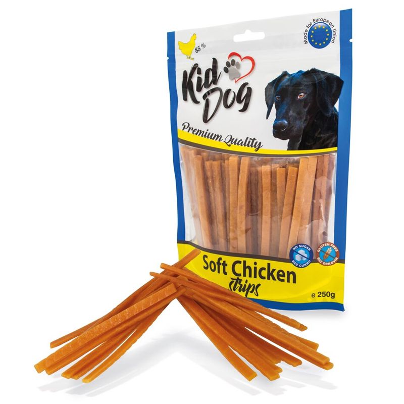 Kid Dog Pileći mekani trakice 250 g