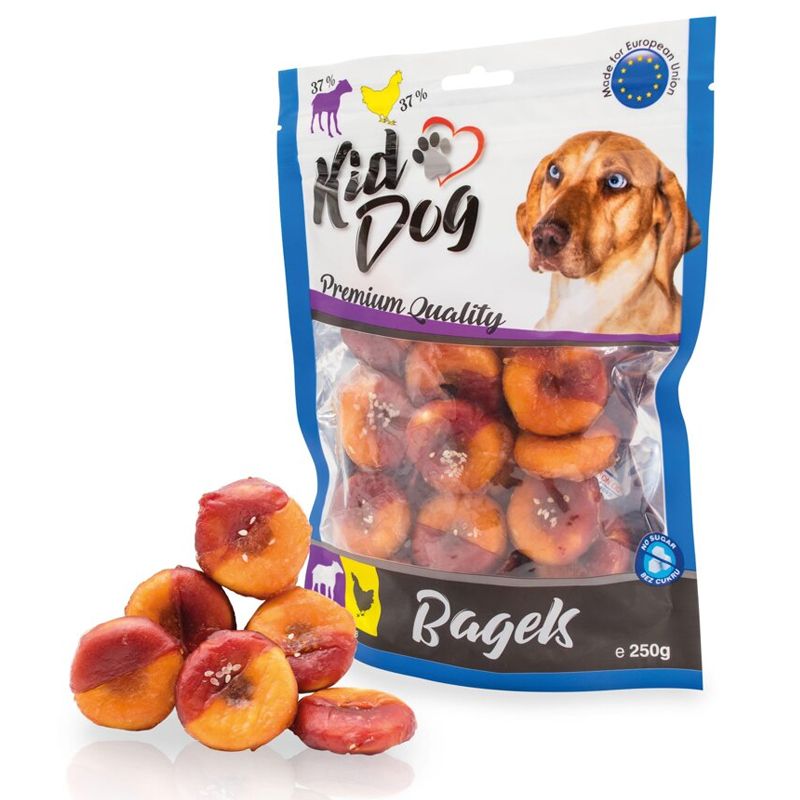 Kid Dog Bagels janjetina & piletina 250 g
