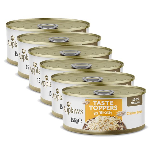 Applaws Dog Taste Toppers in Broth pileća prsa 6 x 156 g