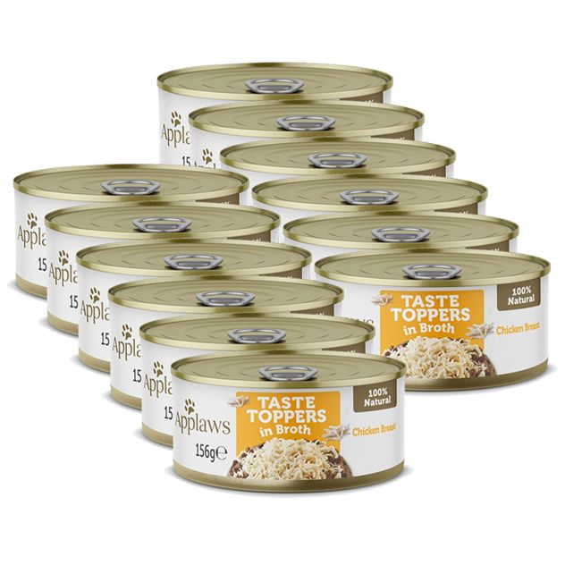 Applaws Dog Taste Toppers in Broth pileća prsa 12 x 156 g