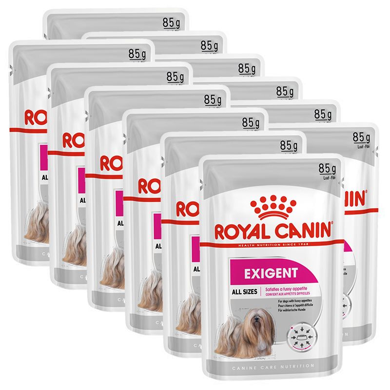Royal Canin Exigent Dog Loaf vrećica s paštetom za umiljate male pse 12 x 85 g