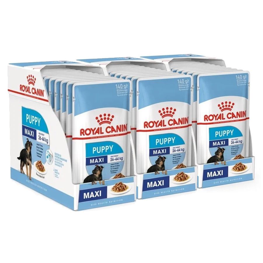 Royal Canin Maxi Puppy vrećica za velike štence 10 x 140 g