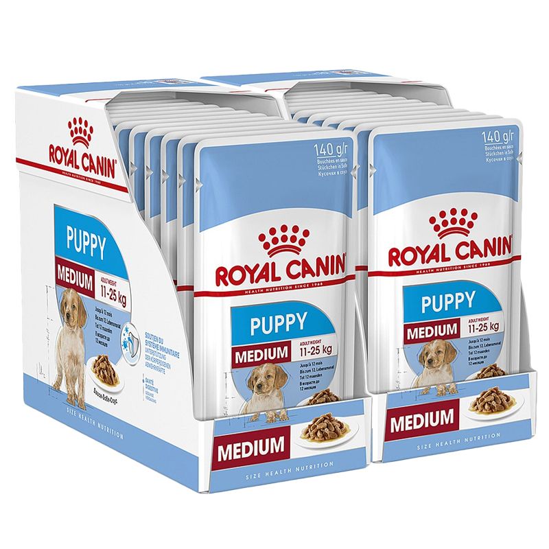 Royal Canin Medium Puppy konzerva za srednje štenad 20 x 140 g