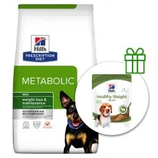 Hill's Prescription Diet Metabolic Mini Regulacija tjelesne težine 6 kg + poslastice BESPLATNO