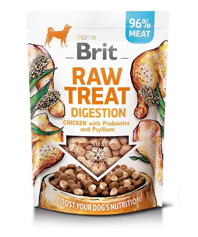 Brit Raw Treat Digestion Piletina 40 g