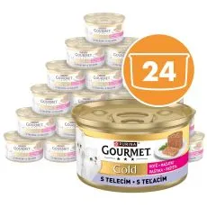 Konzerva Gourmet GOLD Kitten - teleća pa&scaron;teta 85 g