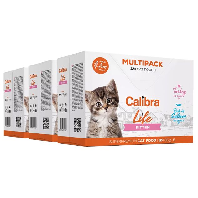 Calibra Cat Life Kitten Multipack 36 x 85 g