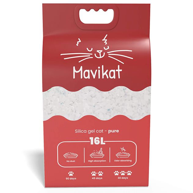 Mavikat Posip za mačke Pure 16L