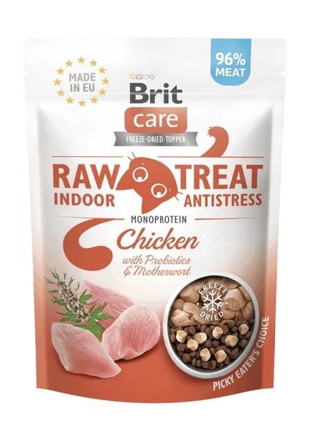 Brit Raw Treat Cat Indoor & Antistress 40 g