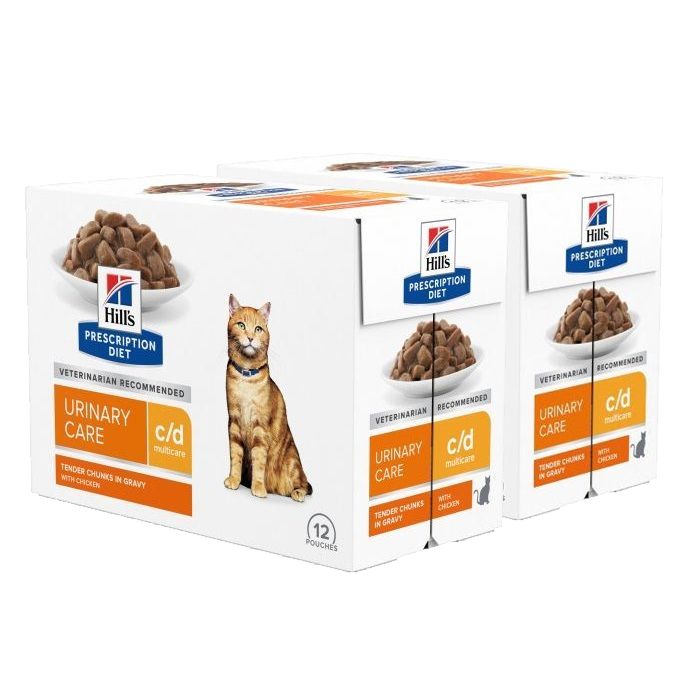 Hill's Prescription Diet Feline c/d MultiCare Piletina 24 x 85 g