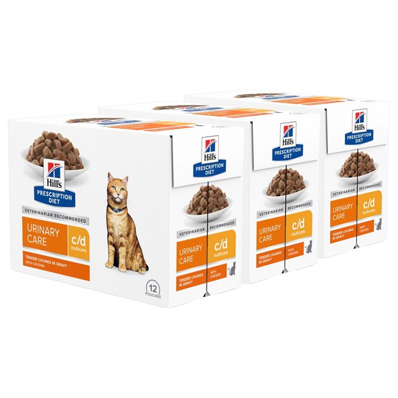 Hill's Prescription Diet Feline c/d MultiCare Piletina 36 x 85 g
