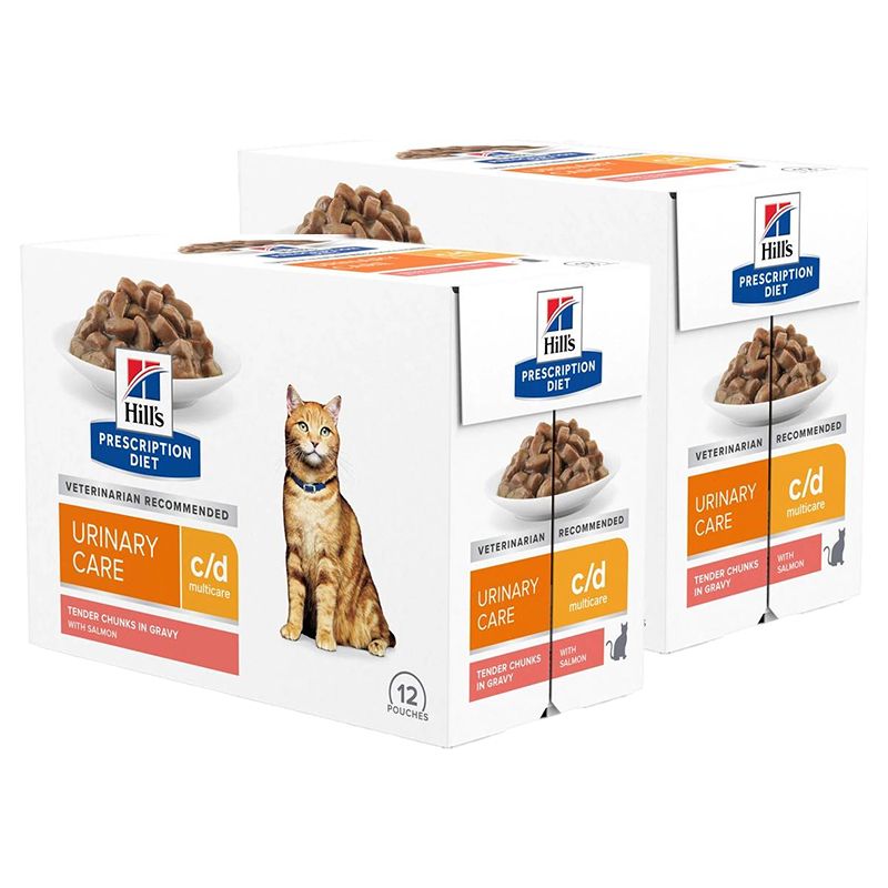 Hill's Prescription Diet Feline c/d Multicare Losos 24 x 85 g
