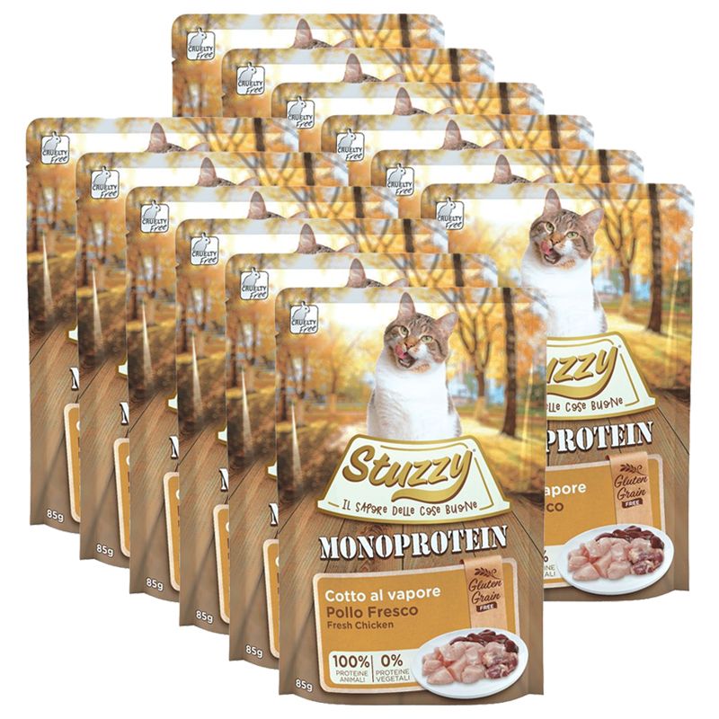 Stuzzy Cat Monoprotein GF piletina 12 x 85 g