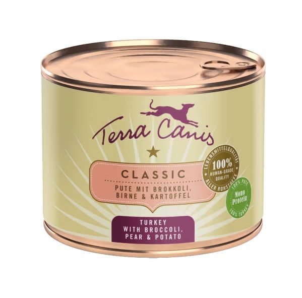 Terra Canis ﻿Turkey with broccoli, pear & potato 200 g
