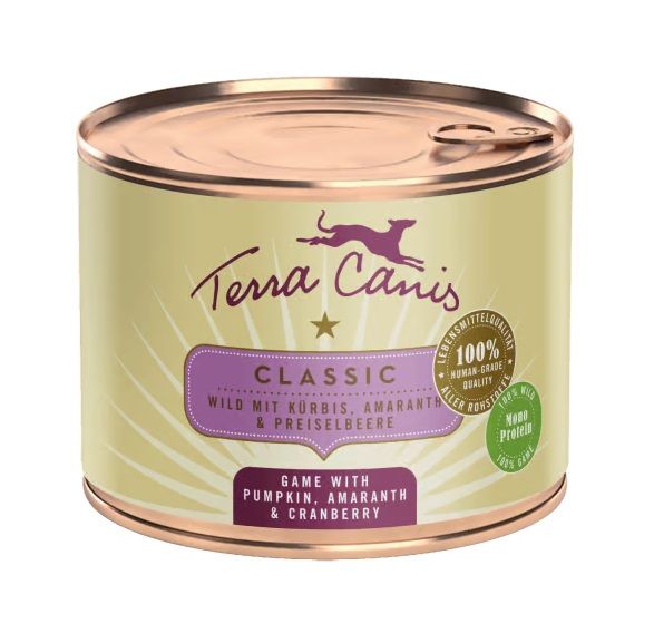 Terra Canis ﻿Game with pumpkin, amaranth & cranberry 200 g