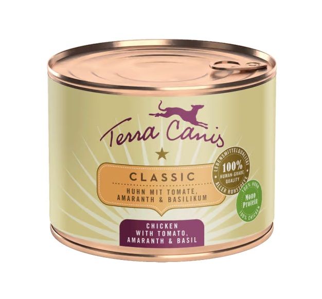 Terra Canis ﻿Chicken with tomato, amaranth & basil 200 g