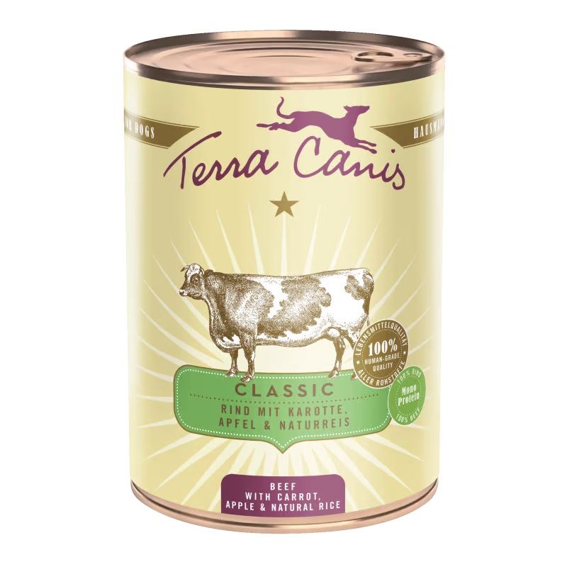 Terra Canis ﻿Beef with carrot, apple & natural rice 400 g