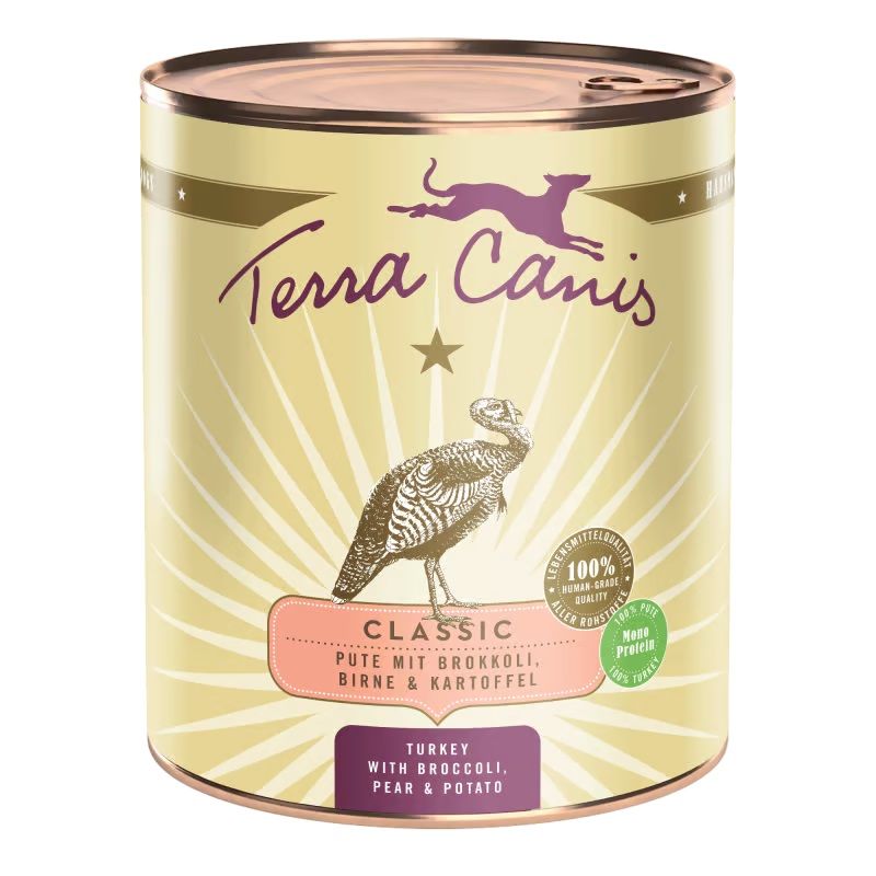 Terra Canis ﻿Turkey with broccoli, pear & potato 800 g