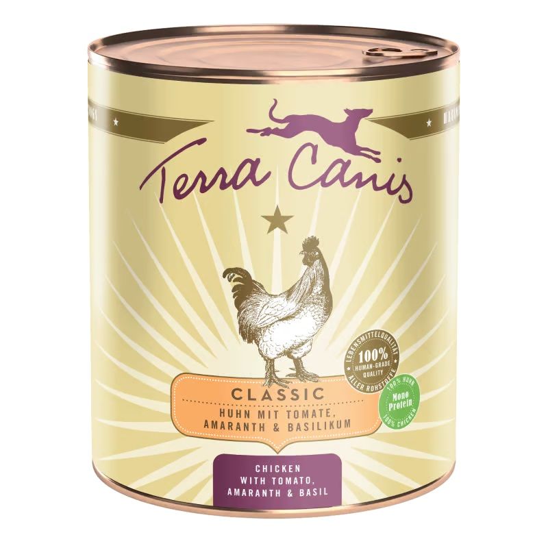 Terra Canis ﻿Chicken with tomato, amaranth & basil 800 g