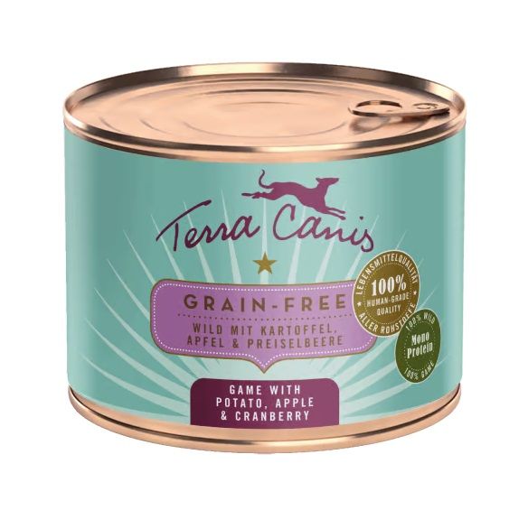 Terra Canis Grain-free ﻿Game with potato, apple & cranberry 200 g