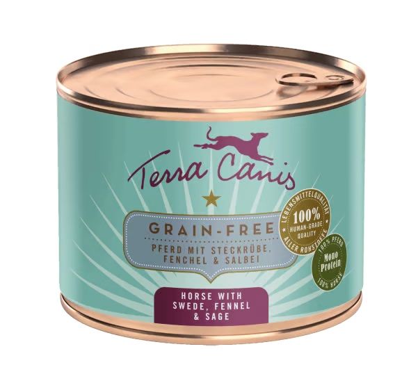 Terra Canis Grain-free Horse with swede, fennel & sage 200 g