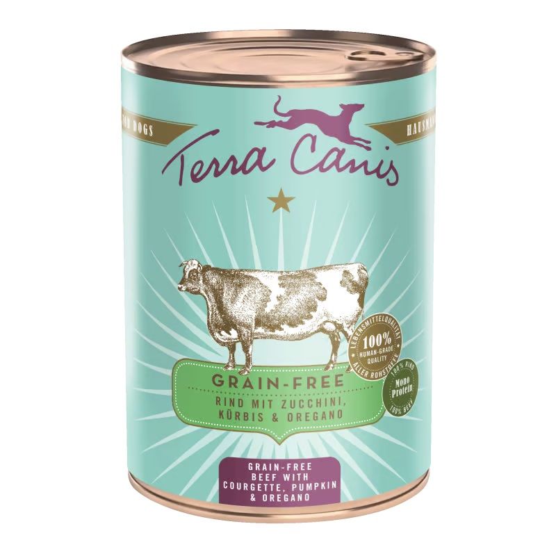 Terra Canis ﻿Grain-free Beef with courgette, pumpkin & oregano 400 g