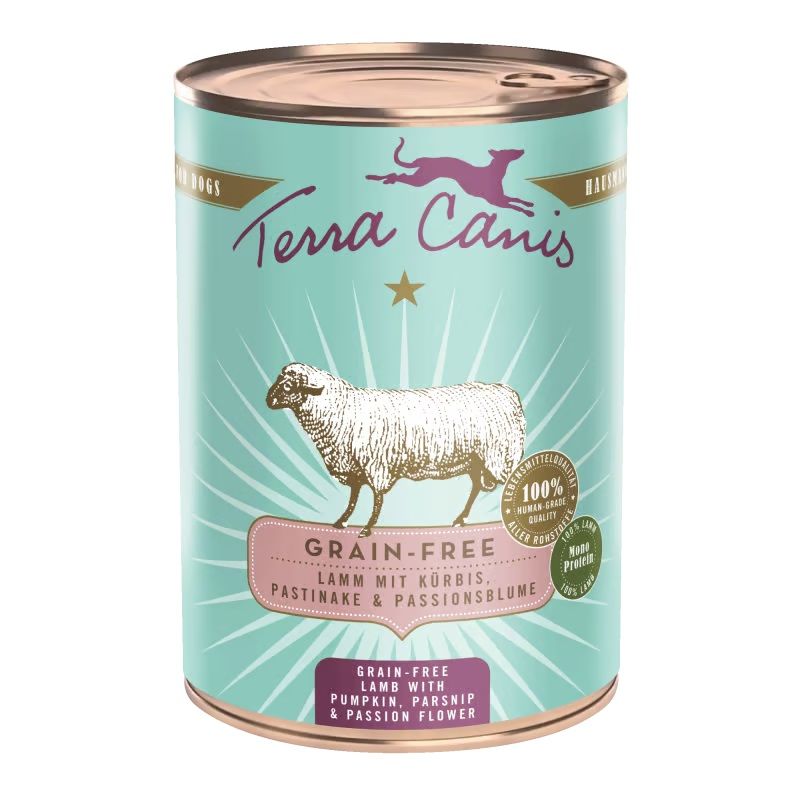 Terra Canis Grain-free Lamb with pumpkin, parsnip & passion flower 400 g