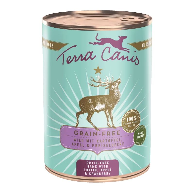 Terra Canis ﻿Grain-free Game with potato, apple & cranberry 400 g