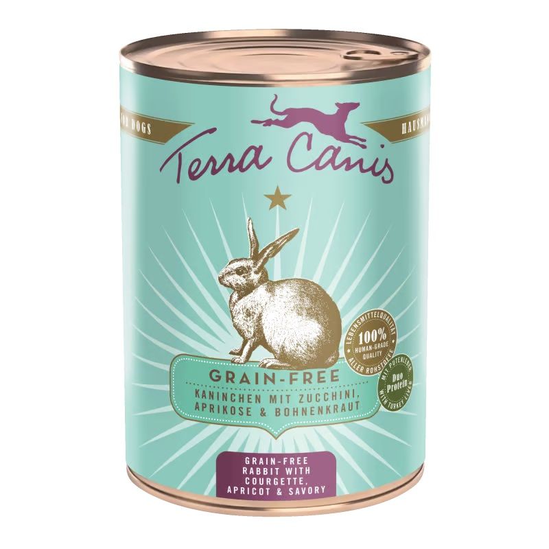 Terra Canis Grain-free ﻿Rabbit with courgette, apricot & savory 400 g