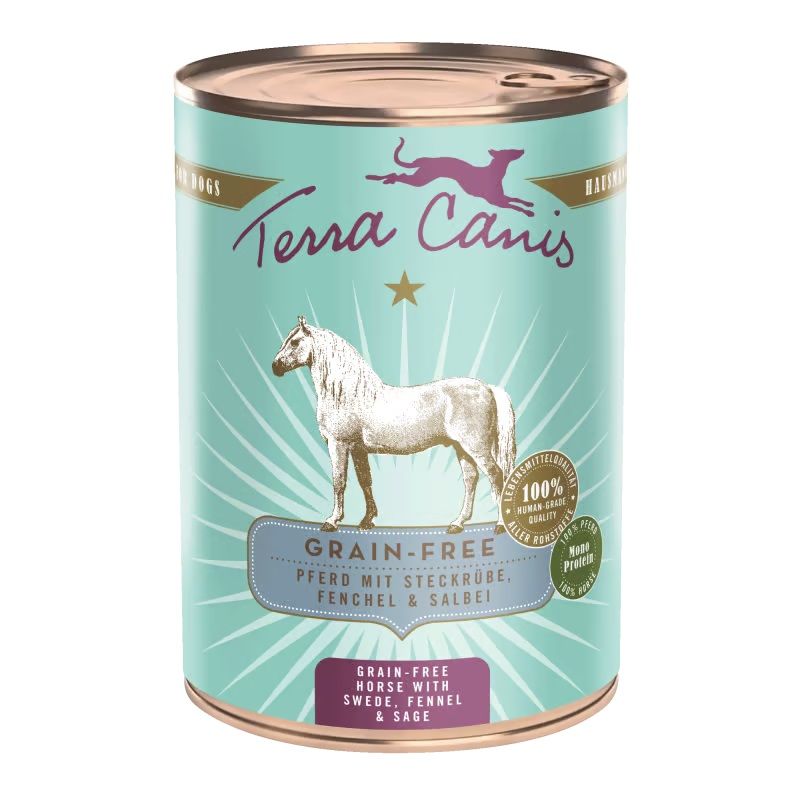 Terra Canis Grain-free Horse with swede, fennel & sage 400 g