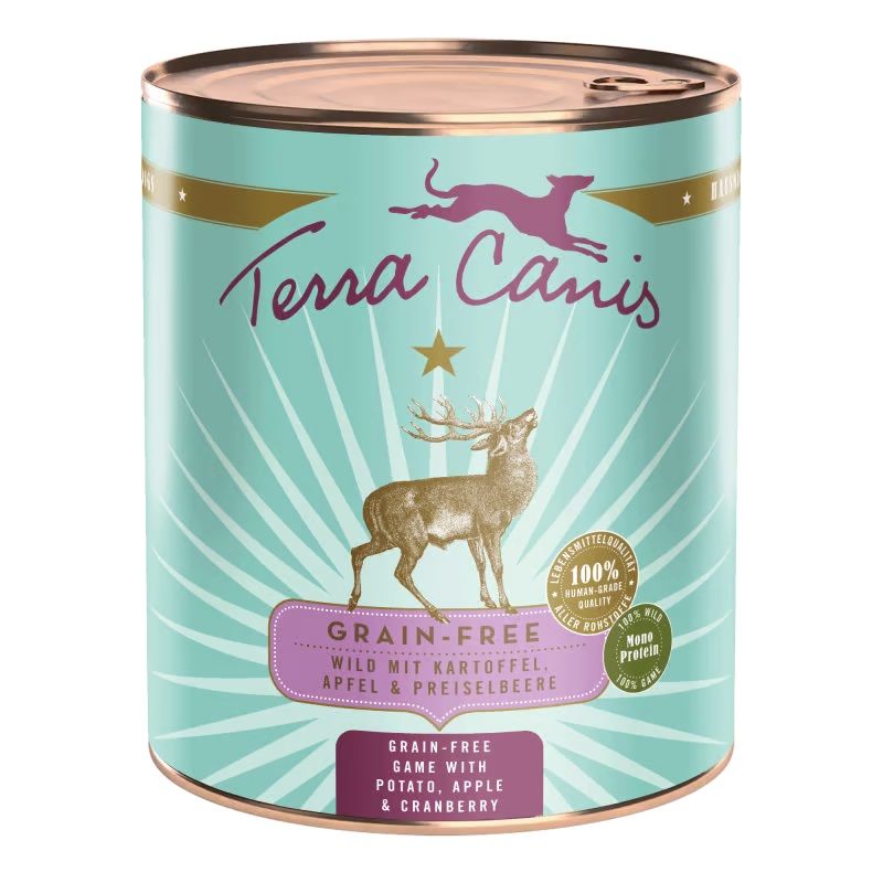 Terra Canis ﻿Grain-free Game with potato, apple & cranberry 800 g