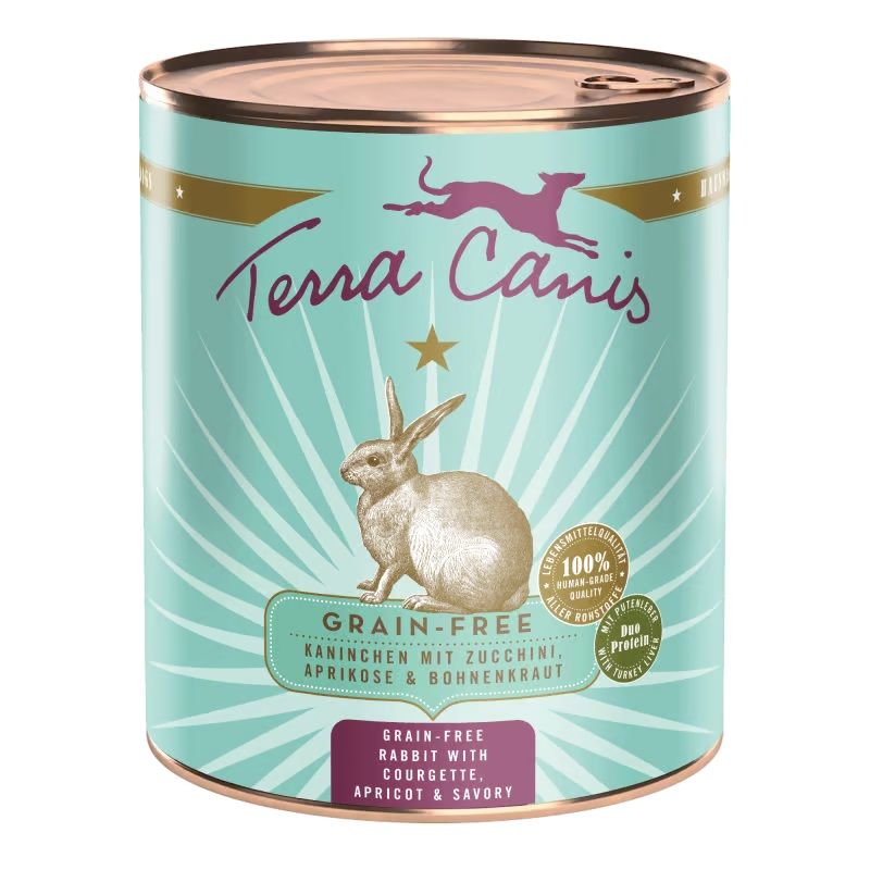 Terra Canis Grain-free﻿ Rabbit with courgette, apricot & savory 800 g