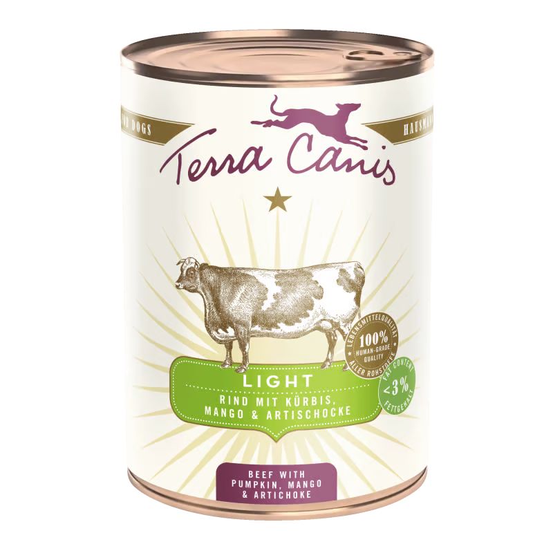 Terra Canis ﻿Light Beef with pumpkin, mango & artichoke 400 g