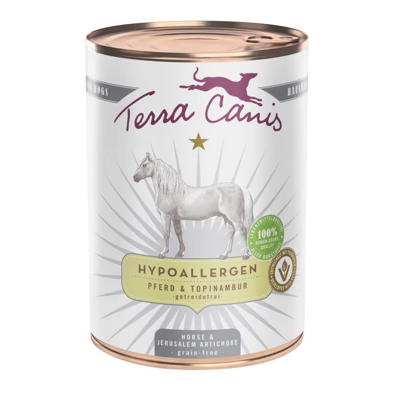 Terra Canis Hypoallergenic Horse & topinambur 400 g