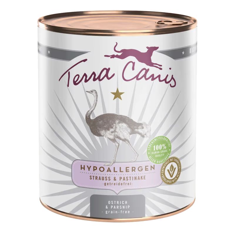 Terra Canis Hypoallergenic Ostrich & parsnip 800 g