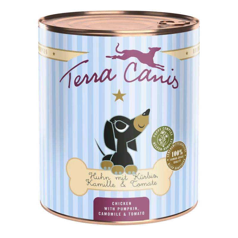 Terra Canis Puppy ﻿Chicken with pumpkin, camomile & tomato 800 g