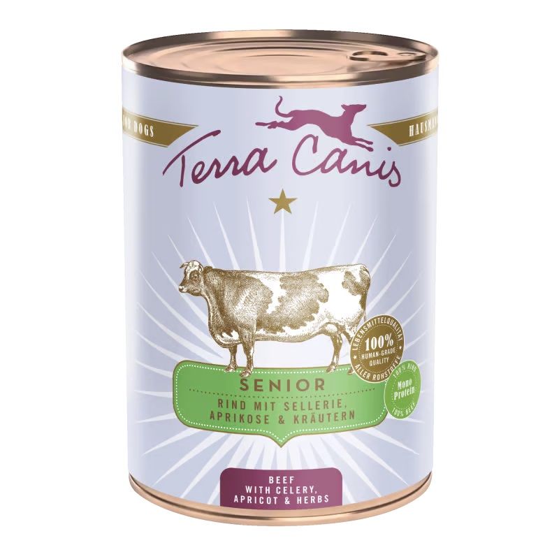 Terra Canis Senior Beef with celery, apricots & herbs 400 g