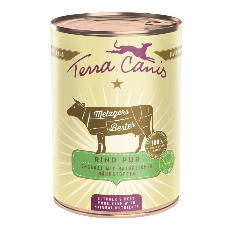 Terra Canis Butcher´s best Beef pure 400 g