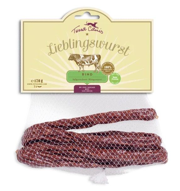 Terra Canis Beef Sausage 170 g